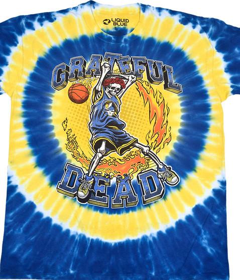 liquid blue San Francisco Bertha Dunker Tie-Dye T-Shirt