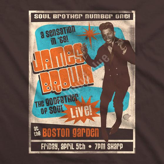 Liquid Blue Soul Brother No. 1 Brown Athletic T-Shirt