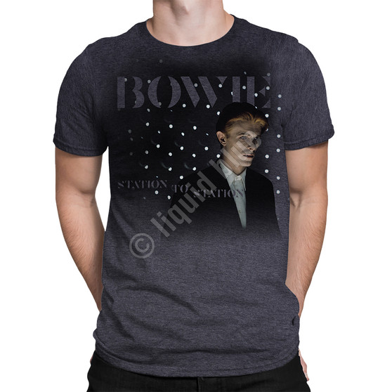 Liquid Blue Station To Station Dark Heather Poly-Cotton T-Shirt
