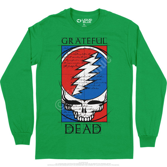 Liquid Blue Steal Your Blueprint Long Sleeve T-Shirt