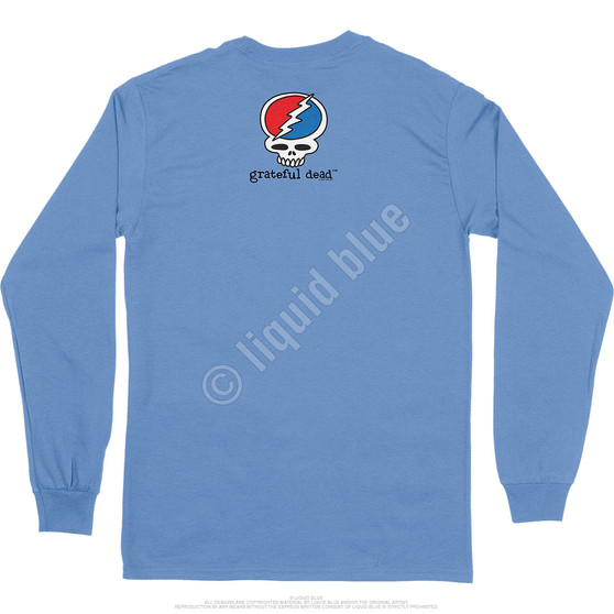 Liquid Blue Steal Your Face Dead Is Better Long Sleeve T-Shirt