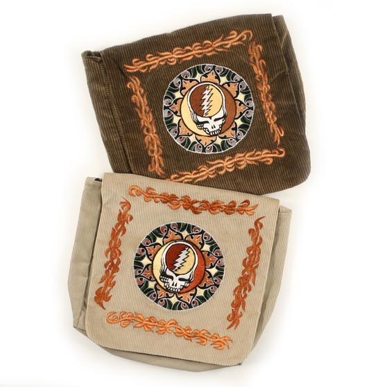 Liquid Blue Steal Your Face Embroidered Tote Assorted Bag