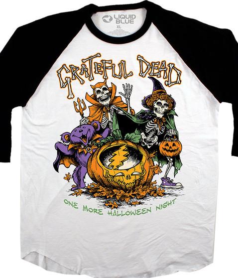 liquid blue Steal Your Pumpkin Raglan Jersey T-Shirt