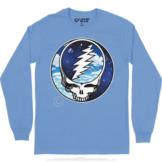 Liquid Blue Steal Your Sky Space Long Sleeve T-Shirt
