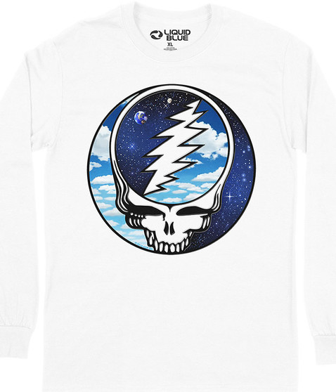 liquid blue Steal Your Sky Space Long Sleeve T-Shirt