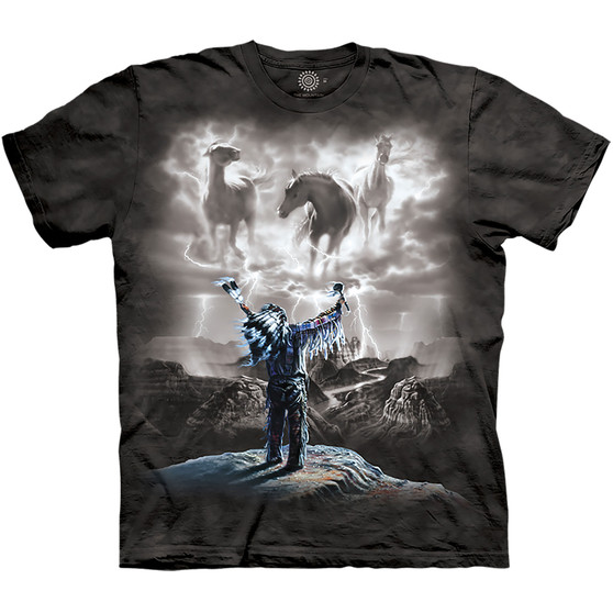 Liquid Blue Summoning The Storm Classic Cotton T-Shirt