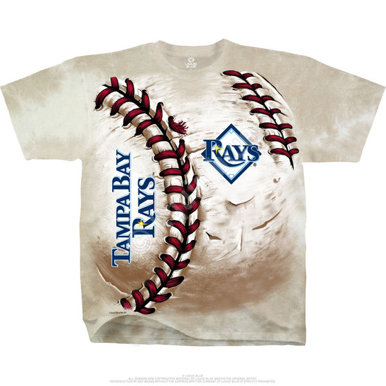 Liquid Blue Tampa Bay Rays Hardball Tie-Dye T-Shirt
