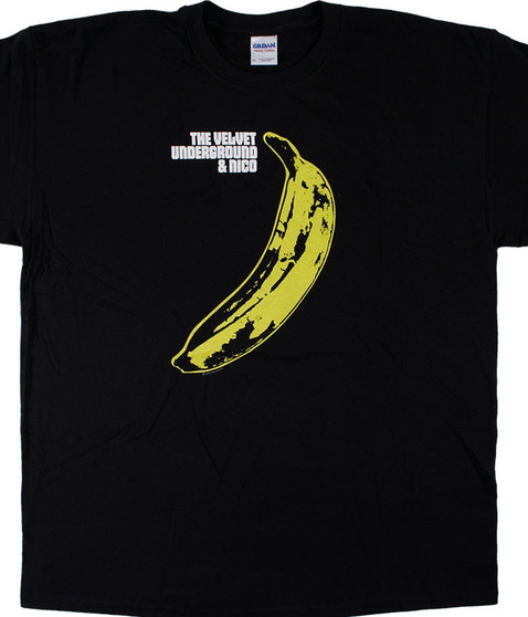 liquid blue Velvet Underground Warhol Black T-Shirt