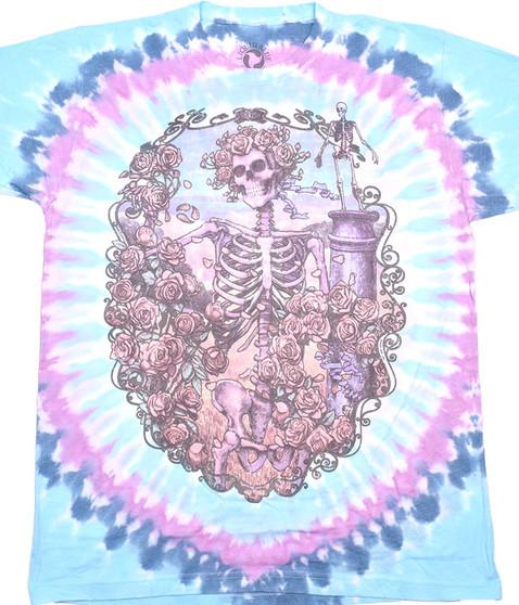 liquid blue Vintage 30th Anniversary Poly-Cotton Tie-Dye T-Shirt