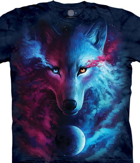 liquid blue Where Light And Dark Meet Classic Cotton T-Shirt