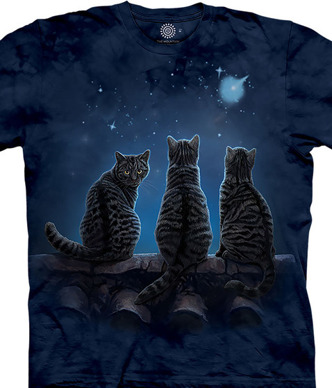 liquid blue Wish Upon A Star Classic Cotton T-Shirt