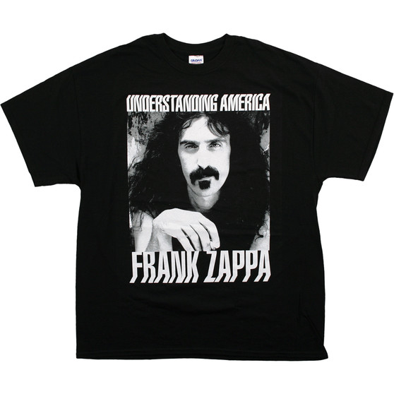 Liquid Blue Zappa Understanding America Black T-Shirt