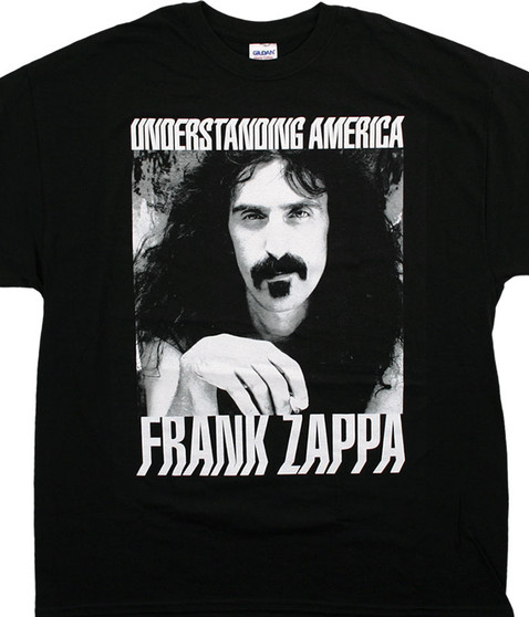 liquid blue Zappa Understanding America Black T-Shirt