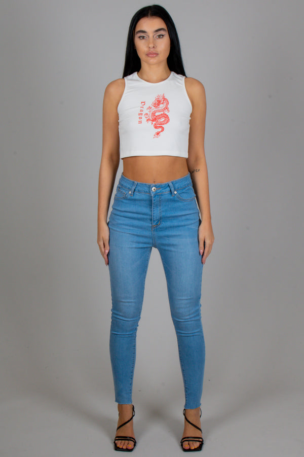 Liquor & Poker Back To Basics Skinny Jeans Made From Recycled Plastic Bottles And Organic Cotton Indigo