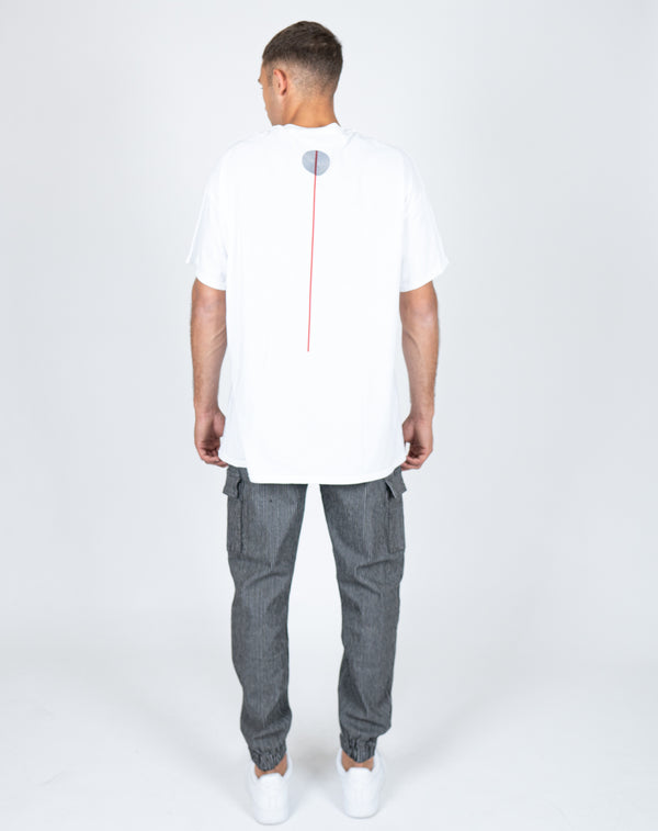 Liquor & Poker Everything Happens For A Reason' Printed White T-Shirt