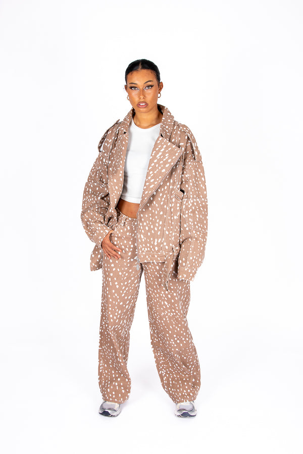 Liquor & Poker Bambi Printed Jeans