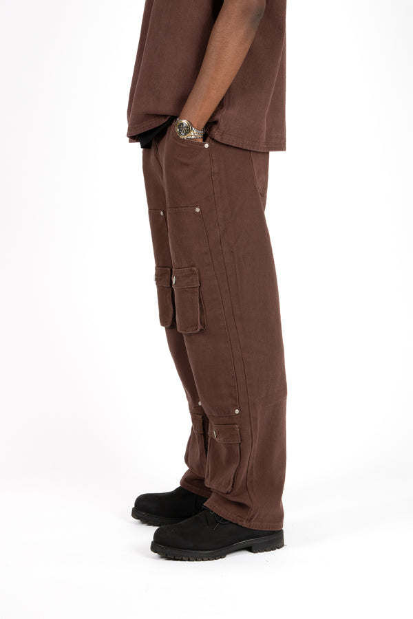 Liquor & Poker Brown Clasp Cargo