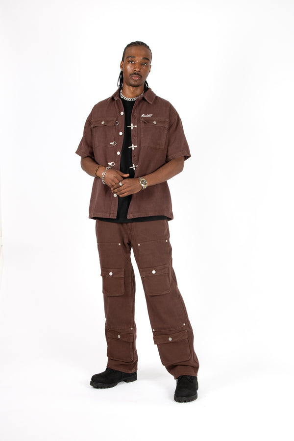 Liquor & Poker Brown Clasp Cargo