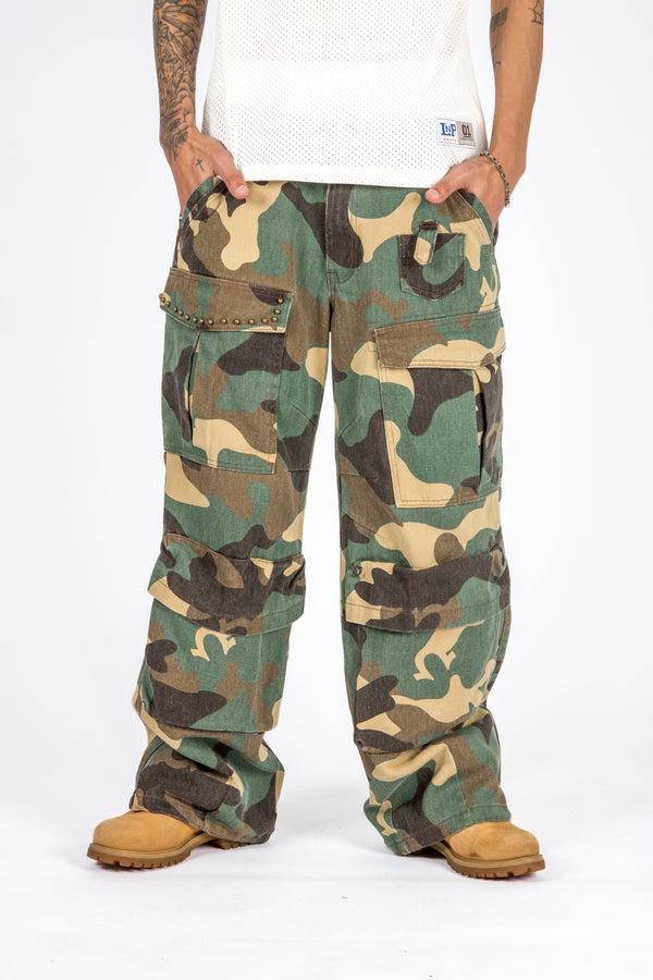 liquor & poker Camo Baggy Cargo