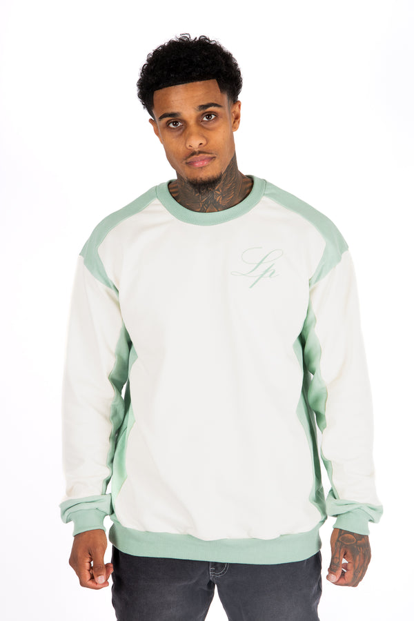 Liquor & Poker Ecru & Mint ''Legends'' Sweater