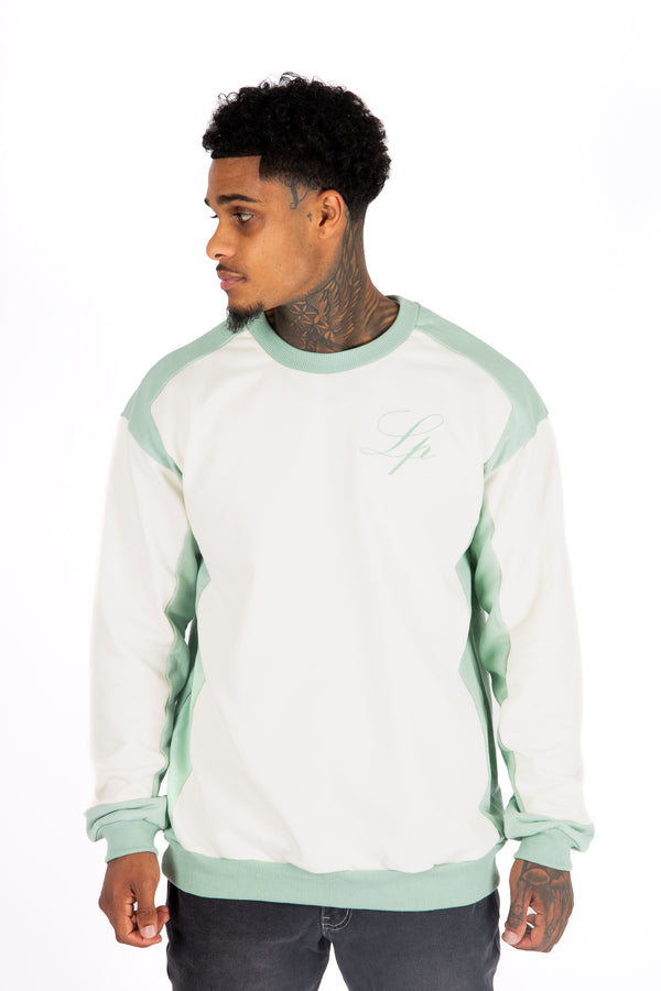 liquor & poker Ecru & Mint ''Legends'' Sweater