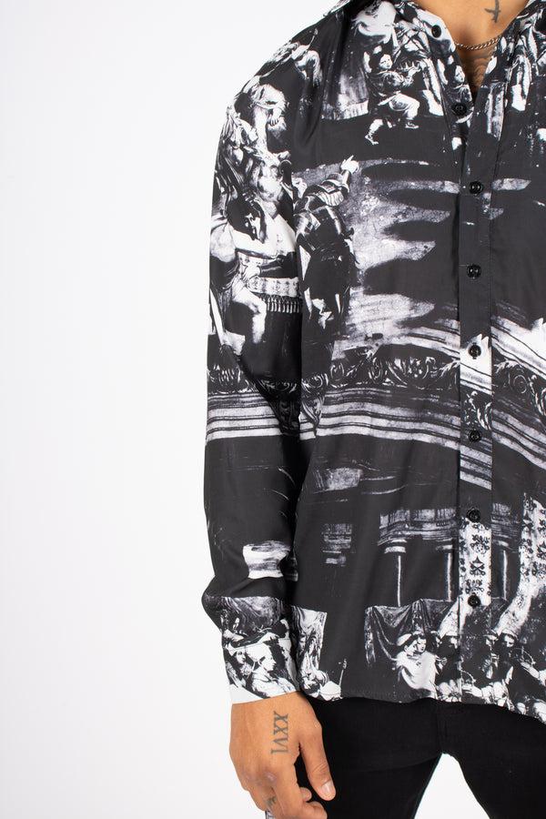 Liquor & Poker Long Sleeve Angel Renaissance Shirt