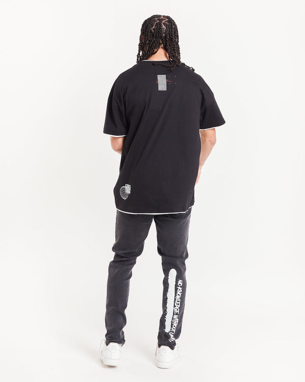 Liquor & Poker Oversized Cosmic Space T Shirt