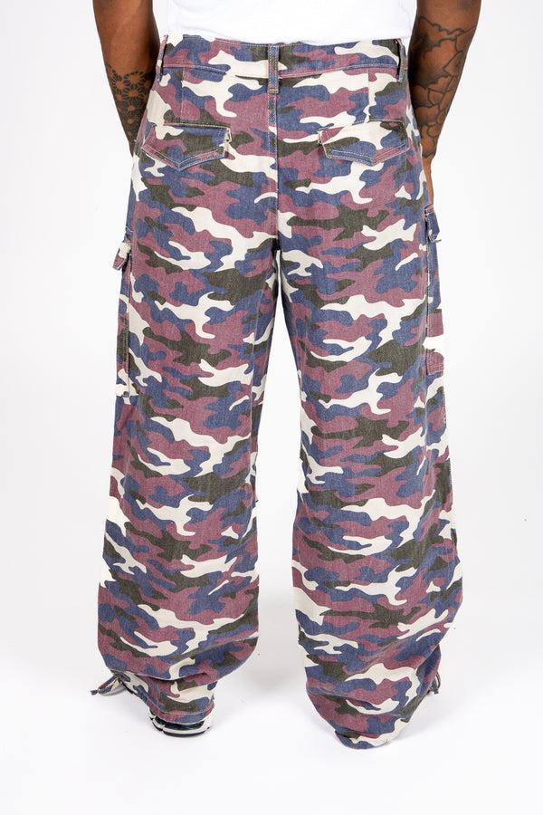 Liquor & Poker Purple Camo Cargo