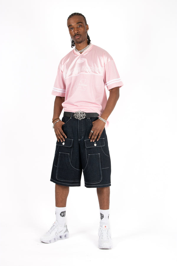 Liquor & Poker Raw Indigo Relaxed Carpenter Jorts