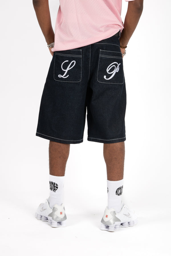 liquor & poker Raw Indigo Relaxed Carpenter Jorts