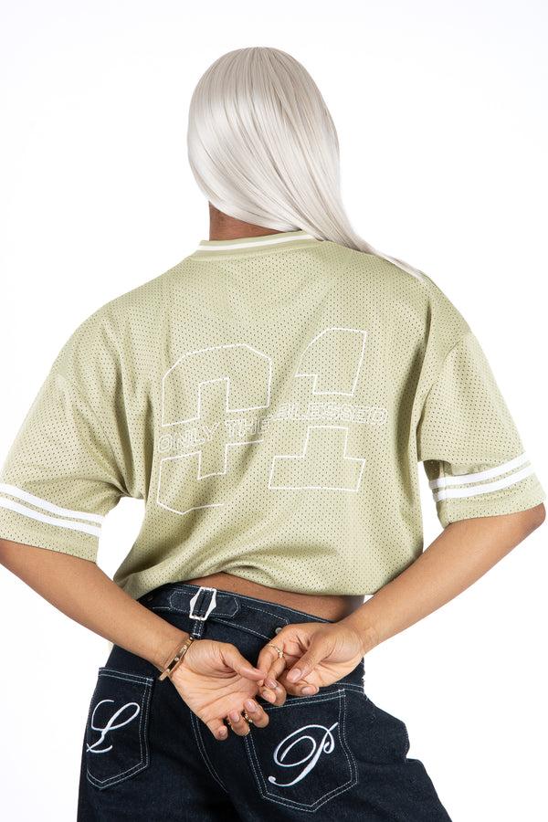 Liquor & Poker Sage 'Blessed' Varsity Tee