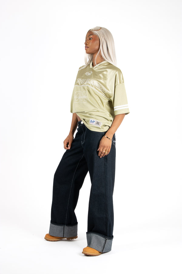 Liquor & Poker Sage 'Blessed' Varsity Tee