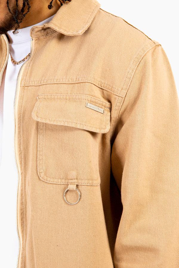 Liquor & Poker Tan Relaxed Utility Shirt