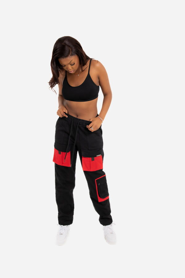 liquor & poker Tech Utility Straight Leg Cargos