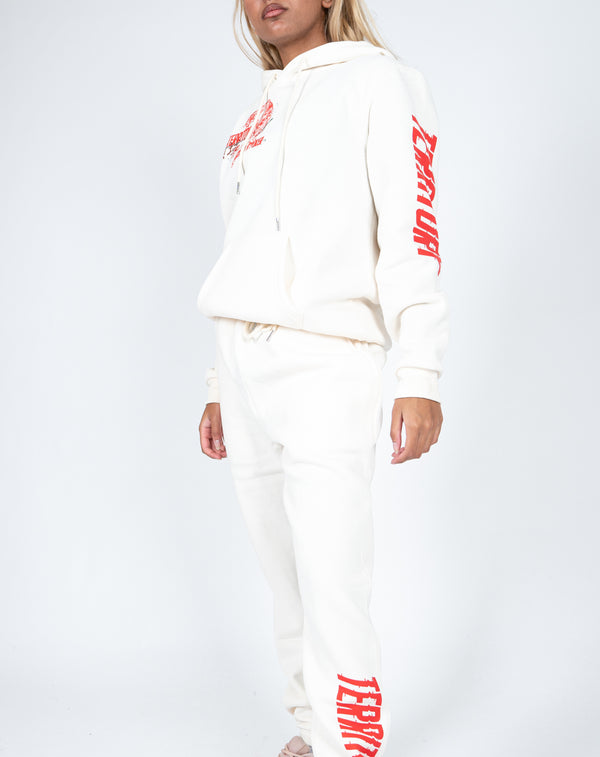Liquor & Poker Unisex Territory Jogger In Off White