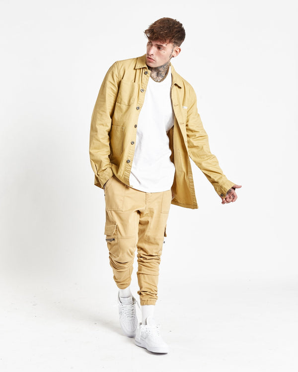 liquor & poker Utility Stone Shirt