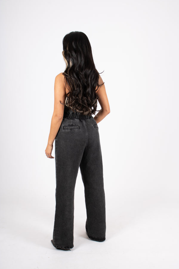 Liquor & Poker Washed Black Jogger Jean