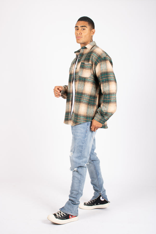 Liquor & Poker Slim Skinny Jeans With Distressing And Zips