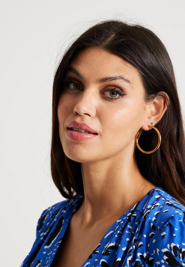 Liquorish Liquorish Gold Hoop Earrings