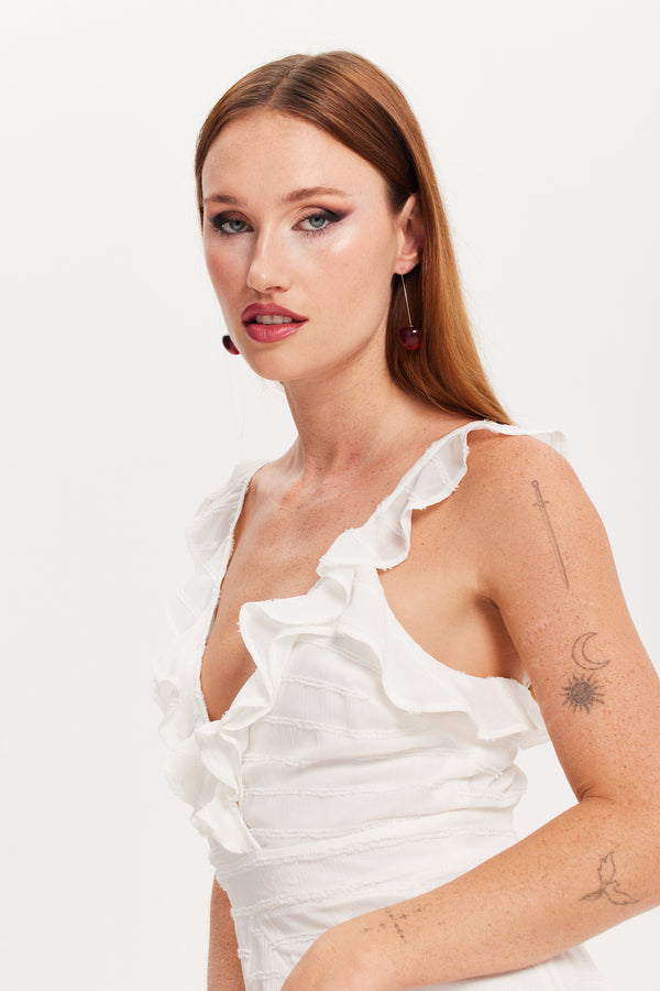 Liquorish Liquorish Plain Cherry Drop Style Earrings