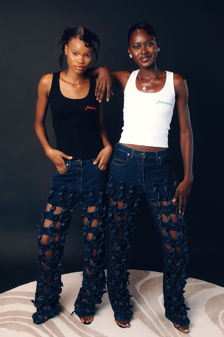 lisa Folawiyo LF Jewelette Tank