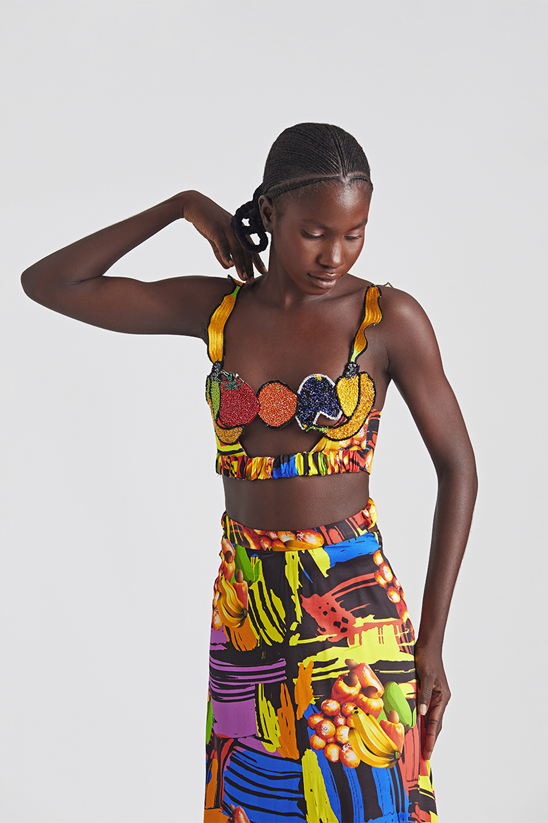 Lisa Folawiyo Look 10 (bralette)