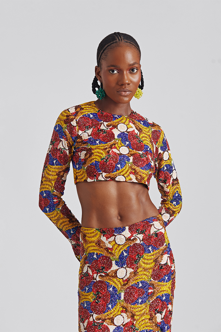 Lisa Folawiyo Look 4 (skirt)