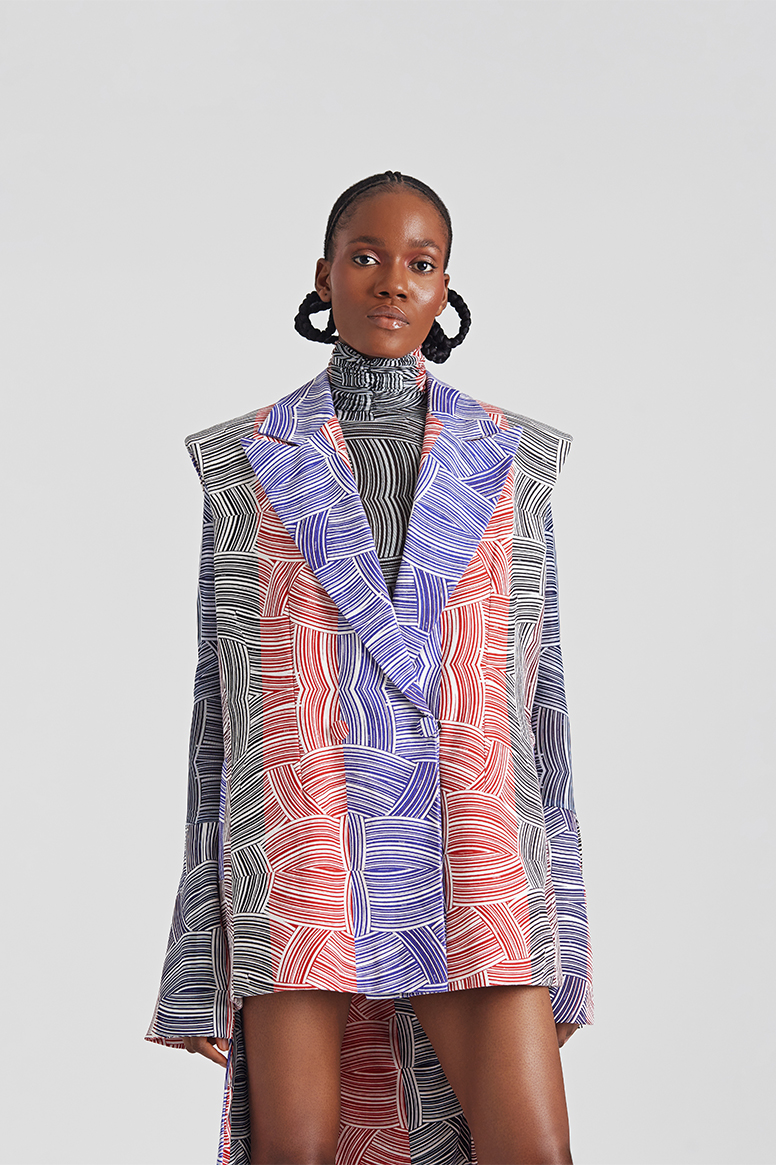 Lisa Folawiyo Look 5 (blazer)