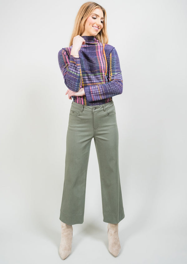 lisette l Hampton Twill 26" Wide Crop Pant Choose an option