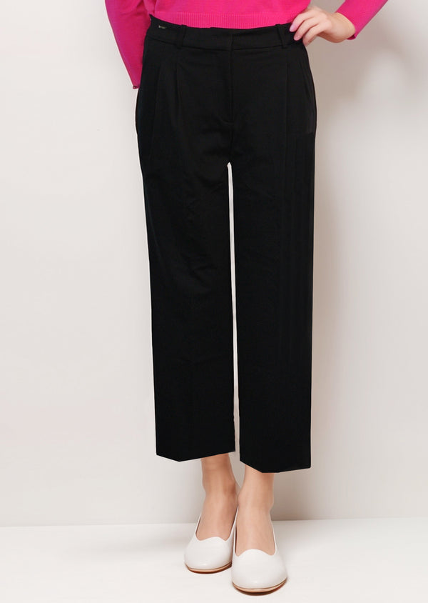 lisette l Kathryne Fabric 29" Wide Leg Pant W/Pockets 01