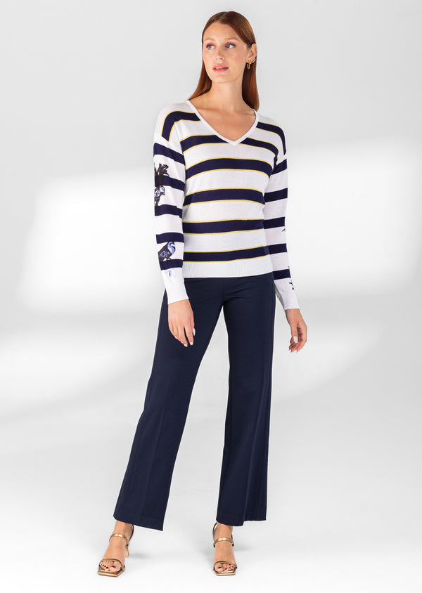 lisette l Kathryne Fabric 30" Wide Leg Pant W/ Pockets Choose an option