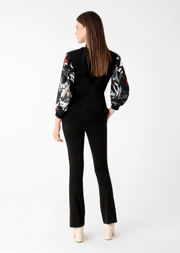 Lisette L Kathryne Fabric 31" Mini-Flair W/ Pockets 01