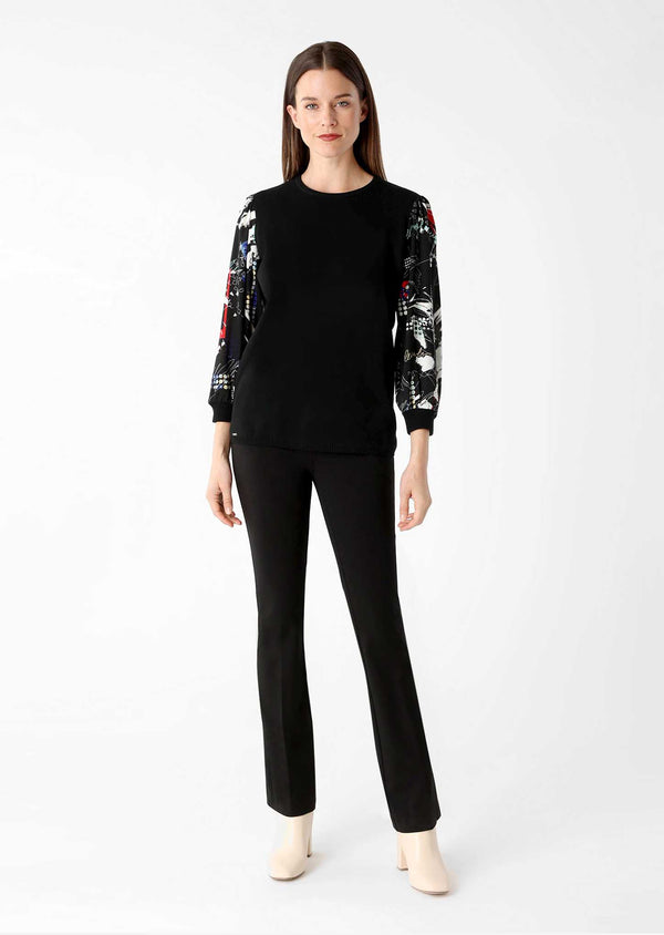 lisette l Kathryne Fabric 31" Mini-Flair W/ Pockets 01