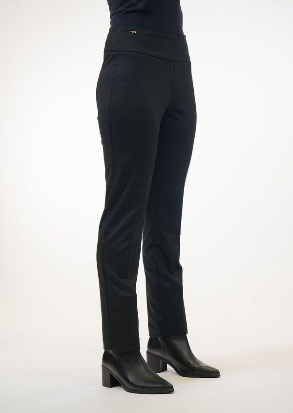 Lisette L CINDER 28" Slim Ankle Pant CHARCOAL